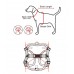 Pettorina Pettorine Puppia MISCHIEF HARNESS C